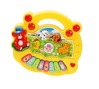 Cryfokt Electronic Baby Musical Keyboard Toy, Colorful Educational (Yellow)