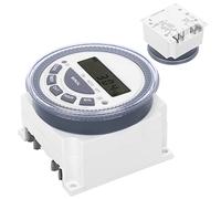Cryfokt Electronic Timer Switch, LCD Display 12V/240V