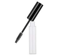 Cryfokt Empty Mascara Container Eco-Friendly 10ml Eyelash Wand Bottle for Charming Eye Makeup Artists (10ml black cap)