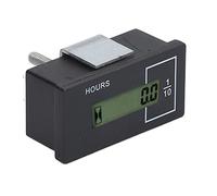 Cryfokt Excavator Timer Hour Meter Smart Remote Control LCD Digital Display 12V-36V for Heavy Machinery Work (#1)