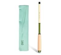 Cryfokt Extendable Fishing Pole Sturdy Ergonomic Non-slip Handle Ideal for Catching Salmon Best for Hiking Adventures Material: Carbon (1.6m)