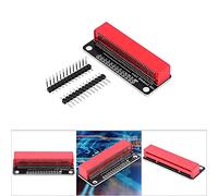 Cryfokt Extension Board Gold Plated Mini Micro:bit Components Electric Parts for DIY Projects Red 58x26mm 1 Unit (Red)
