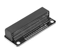 Cryfokt Extension Board Gold Plated Mini Micro:bit Components Electric Parts for DIY Projects Red 58x26mm 1 Unit (Black)