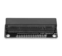 Cryfokt Extension Board Gold Plated Mini Micro:bit Components Electric Parts for DIY Projects Red 58x26mm 1 Unit (Black)