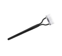 Cryfokt Eyelash Comb Steel Needle Eyelash Brush with Arc Shape Design for Smooth Eyelashes and Eyebrows Travel Size