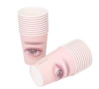 Cryfokt Eyelash Extension Practice Disposable Paper Cups Thickened Training Cups For Beginners, Efficient Use For Home and Professional For Lash Technicians 20PCS