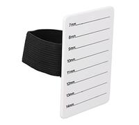 Cryfokt Eyelash Hand Plate with Adjustable Strap Sturdy Lightweight Design for Novice Lash Artists - 8 X 5.5cm Plastic Tool