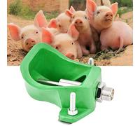 Cryfokt Farm Plastic Water Nipple Drinker Durable Anti- Water Feeder for Sheep Green 5.2in for Farm Animals