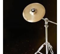 Cryfokt Felt Pads for Jazz Drum Cymbals, Soft Play, Not Too Stiff, Pack of 10, Always Extra Long Life for Most Jazz Drum Cymbals, Musical Instrument Accessories (Grey)