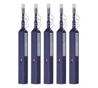 Cryfokt Fiber Optic Cleaner, 5PCS Fiber Optic End Cleaning Pen for Dia 1.25mm Ferrules SC FC ST, Up to 800 Cleaner Times, Fast Cleaning, Automatic Replacement Of Wire