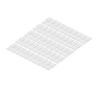 Cryfokt Fiberglass Board, 3V SMD LED Lens, 50 Pcs Set for 32-65 Inch LED TV, High Hardness and High Brightness