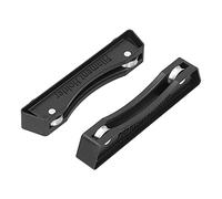 Cryfokt Filament Spool Holder Durable Adjustable Fixed Seat for FDM 3D Printers ABS Material Black 2 Pieces