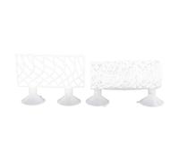 Cryfokt Fish Bed Tunnel, Hollow Betta Fish Tank Decor for Aquarium Premium Craftsmanship, Safe Betta Resting Tube Hammock Betta Fish Tank Caves Install for Fish Tank Aquarium (White)