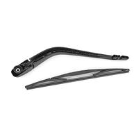 Cryfokt Fit for Honda JAZZ/Fit 2002-2008 Black Rear Windshield Wiper Arm & Vane/Wing Set for Efficient Cleaning and Simple Replacement, for Car Owners, Made of ABS Material