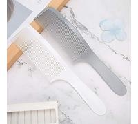 Cryfokt Flat Top Clipper Comb Anti-Static Hair Cutting Comb, Non-Slip Handle, 2 X Combs for Hair Styling