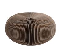 Cryfokt Foldable Cat Scratcher Durable and Multifunctional Cat Grinding Claw Toy for Indoor Cats 11x9.5cm Corrugated Paper