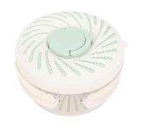 Cryfokt Foldable Fruit Washing Bowl, Vegetable Colander Storage Container with Strainer Lid, Multipurpose Drain Basket for Kitchen, Fridge, Berry, Picnic Draining (Green)