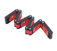 Cryfokt Foldable Level 72cm Multi Angle Measuring Tool for Woodworking, Compact Folding Level Ruler for Plumbing and Stairs - Aluminum Material