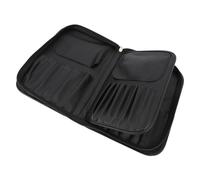 Cryfokt Foldable Makeup Brush Bag Smart Design Cosmetic Brush Organizer 29 Holes Makeup Storage Case for Easy Access to Brushes on the Go