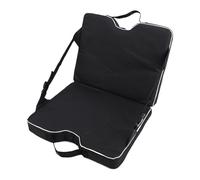Cryfokt Folding Cushion, 600D Oxford Cloth Thick Portable Stadium Pad with Backrest, Easy to Comfortable Chair Cushion for Outdoor Events, Picnics, Camping