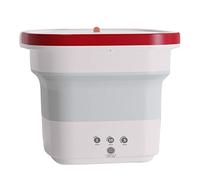 Cryfokt Folding Washing Machine, Plastic Mini Washing Machine 3 (Pink)