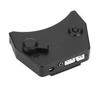 Cryfokt Folk Guitar Soundhole Preamp Durable Acoustic Pickup with Bridge Transducer Mic for Live Performance Black