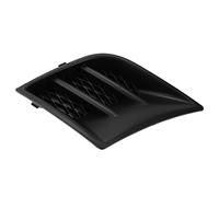Cryfokt Front Bumper Fog Grille Durable Replacement Fit for Peugeot 107 2009-2012 Black ABS Material