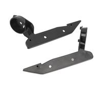 Cryfokt Front Bumper Mud Guard Support, High Strength Material Easy Installation Front Bumper Splash Guard Support, Mud Flap Bracket Holder with Precise Fit for 3 Series