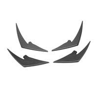 Cryfokt Front Bumper Splitter Fins Lightweight Canards Spoiler for M3 M4 G80 G81 G82 G83, Enhanced Aerodynamics for Car Enthusiasts (Carbon Fiber Pattern)