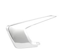 Cryfokt Front Bumper Upper Chrome Trim Stylish Protection for Outlander Sport 2016-2019, Durable ABS Moulding Cover for Car Front Material (Left 6407A169)