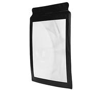Cryfokt Full Page A4 Magnifier Lightweight Flexible Reading Aid for Elderly, Menus, Maps, PVC Material