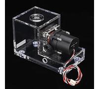 Cryfokt Full Transparent 600ML PC Water Cooled Tank with Acrylic Structure for Optimal Cooling Performance