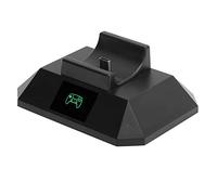 Cryfokt Gamepad Controller Charging Stand Efficient Display Charger Station Dock for Neat Gaming Area Fit for Gamepad Black 1 Set