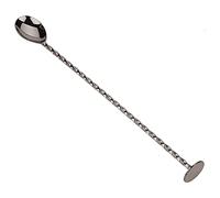 Cryfokt Glothing Cocktaille, Proof Bar Spoon Made of Stainless Steel, for a Restaurant for Bar Home Cafe (Flat Bottom Tail)