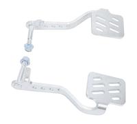 Cryfokt Go Kart Brake and Accelerator Pedal Kit, Kart Pedals Resistant to Oxidation Increased High -Resort Friction with Return Spring for The Type of Vintage Go