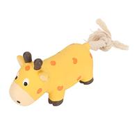 Cryfokt Grunting Latex Deer Dog Toy Bite Resistant Interactive Squeaky Toy for Enhancing Pet Relationship, Lightweight Design for Easy Play, for Puppy/Small Dog