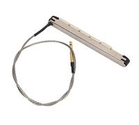 Cryfokt Guitar Pickup Stick Compact Acoustic Folk Replacement Part for 6-String Bass Guitar Integrated Design Metal