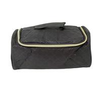 Cryfokt Hair Tools Travel Bag Heat Proof Scratch Resistant Styling Accessories Storage Case for Straightener Curling Iron, Portable for Travelers (Black)