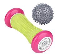 Cryfokt Hand Foot Massage Roller, Acupressure Technology Deep Tissue Massage Roller Ball, Deep Tissue Therapeutic Effects with Ball for Plantar Fasciitis Heel Spurs Hand Fatigue