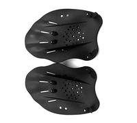 Cryfokt Hand Paddle Sturdy Anti Slip Swim Training Paddles for Beginners, Fast Swimming Speed Swimming Assistant Hand Fins for Improving Skills (Black)