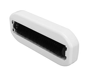 Cryfokt Handheld Crumb Sweeper, Carpet Sweeper Cleaner with Garbage Collection Nutshell Soft Bristles Debris Collector, Reusable Table Sweeper for Table, Mat, Bed Sheets, Sofas
