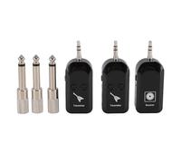 Cryfokt HD Sound Wireless Guitar Transmitter Receiver Noise Canceling System for Musicians, ABS Material, 2 Transmitters 1 Receiver