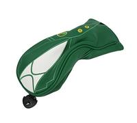 Cryfokt Head Cover Premium PU Leather with Elastic Neckline for Safe Club Protection - Unique Green Jacket Design for Men and Women Lovers (5 wood club cover)