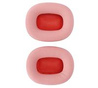 Cryfokt Headphone Ear Covers, Replacement Soft Protein Leather Ear Pads for Airpod - Elastic Memory Foam Pads, 2 Set for Headphone Users (Pink)