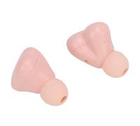 Cryfokt Heart Shaped Wireless Bluetooth Earbuds with Active Noise Cancellation for Travel Gift 2 Pack (Pink)