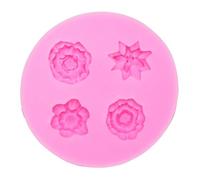 Cryfokt Heart Silicone Baking Mold 2 Pack, Non Stick Fondant Mold