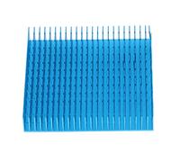 Cryfokt Heat Radiator Board, Small High Power Anodized Aluminum Cooling Radiator for CPU for Semiconductor Devices (Blue)