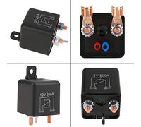 Cryfokt Heavy Duty 12V 200A Starter Relay for Car Truck Battery