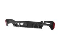 Cryfokt Heck Bumper Diffuser, Strong Protection Rear Bumper Lip Splinters Simply with Towing Hook Cap for Cars (Carbon Fiber Pattern)