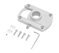 Cryfokt HiFi Conversion Arm Plate Premium Aluminum Alloy Turntable Replacement Arm for Record Player, Small And Portable for Old Phonograph Enthusiasts, Silver Color, 1PC
